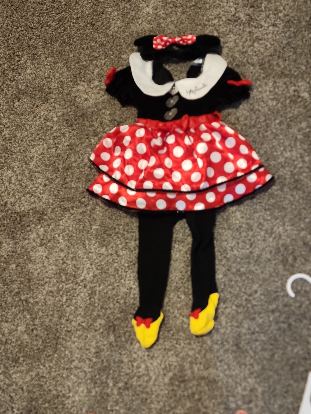 Classic Red Polka Dot Minnie-Inspired Kids Costume